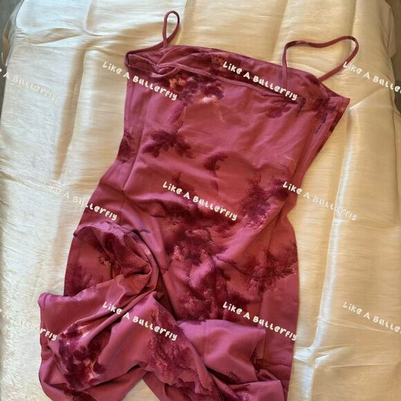 Reformation Elise Knit Dress - Hothouse Rose - Picture 11 of 14